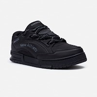 Zapatillas New Athletic Skateboarding Square62 Negro Con Plomo Hombre