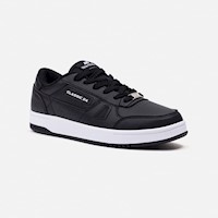 Zapatillas New Athletic Skateboarding Forescul65 Negro Con Blanco Mujer