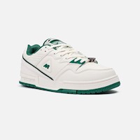 Zapatillas New Athletic Skateboarding Square69 Crema Con Verde Hombre