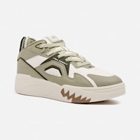 Zapatillas New Athletic Skateboarding Kuel104 Marrón Gris Con Crema Hombre