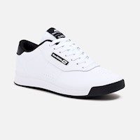 ZAPATILLAS NEW ATHLETIC TENNIS RUBBET03 BLANCO CON NEGRO PARA HOMBRE