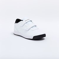 ZAPATILLAS NEW ATHLETIC TENNIS RUBBET06 TEENS BLANCO CON NEGRO UNISEX