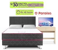 Dormitorio Paraíso Nappy 2PLZ + Mesa Multiuso