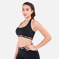 Bra Top New Athletic Koba Negro Mujer