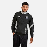Cortaviento Cienciano Negro Con Gris Claro Para Hombre