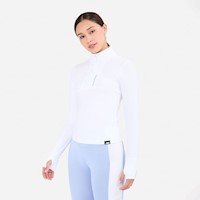 Polo Ml New Athletic Karime Blanco Mujer