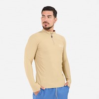 Polo Ml New Athletic Jeffer Beige Hombre