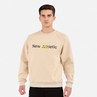 Polera New Athletic Glory Beige Hombre