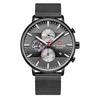 Reloj Naviforce Hombre Acero Negro NAV-114