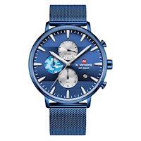 Reloj Naviforce Hombre Acero Azul NAV-116