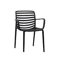 Silla de Comedor Tootie Negro