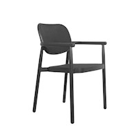 Silla de Terreza de Aluminio Moraig Negro