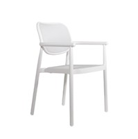 Silla de Terraza Moraig Blanco