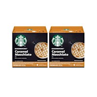 Capsula de café Starbucks Caramel Macchiato 12 Capsulas (X2)