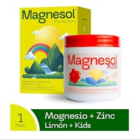 MAGNESOL KIDS + MAGNESOL LIMÓN