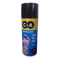 Pintura Spray C&A Negro Brillante #11  -  Negro