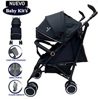 COCHE BASTÓN BABY KITS FIESTA 5249 NEGRO