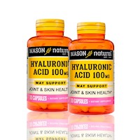 Vitamina Hyaluronic Acid 100Mg (30 Cap) Pack X2