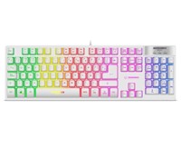 TECLADO MICRONICS Neon - MIC K709w - BLANCO