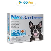 Nexgard Perros 4.1 Kg a 10 Kg x 3