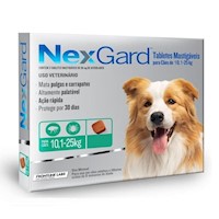 Nexgard Antipulgas Masticable  x 1 Tableta 68 mg 10.1 - 25 kg