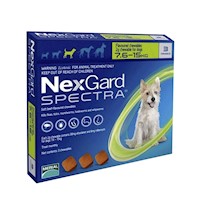 Nexgard Spectra M (7.5-15 Kg) x 3 Tabletas