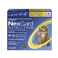 Nexgard Spectra S (3.5-7.5 Kg) x 3 Tabletas