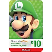 Nintendo Eshop Card $10 USA- Eshop 10 USD [Digital]