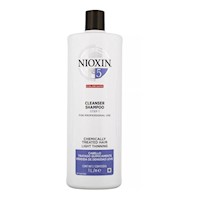 Nioxin 5 Shampoo Anticaida Cabello Quimicamente Tratado 1000ml