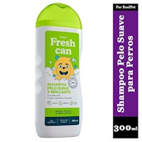 Shampoo para Perros Fresh Can Pelo Suave y Brillante Frasco 300 ml