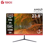 Monitor Curvo Teros 23.8" FHD VA 144Hz 1ms TE-2403S HDMI DP