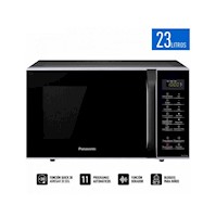 Horno MicroOndas Panasonic NN-GT34JBRPK 23 Litros Negro + Plata