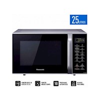 Horno MicroOndas Panasonic NN-SB34HMRPK 25 Litros Plata + Negro