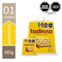 PANETON TODINNO CAJA 985GR X6 UNIDADES