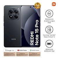 Celular Xiaomi Redmi Note 15 Pro 256GB 8GB 6.7" Black
