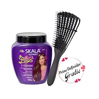 Mascarilla Cap 2En1 Mais Liso Skala Efecto Brillante (1Kg)+ Peine Regalo