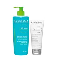 Bioderma Pack Limpieza Facial + Aclarante Corporal