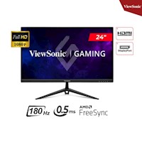 MONITOR GAMER VIEWSONIC VX2428A 24" Full HD (1920x1080) 180Hz 0.5ms HDMI DP AMD FreeSync