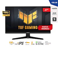 MONITOR ASUS TUF Gaming VG279Q3A 27" IPS FHD 180Hz 1ms G-Sync. FreeSync