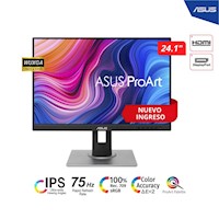 MONITOR PROFESIONAL ASUS PROART PA248QV 24.1" IPS WUXGA(1920x1200) DISPLAY/WUXGA 1080P/SRGB/DP/HDMI/D-SUB/USB.sRGB