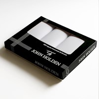 Pack x3 Pañuelos Blanco John Holden - Blanco