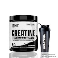 Creatina Monohidratada Nutrex 300gr + Shaker