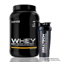 Proteína NWB Whey Concentrate 3lb Vainilla + Shaker