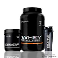 Nwb Proteína Whey Concentrate 3lb Chocolate+creatina 600gr
