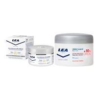 Pack LEA Crema Corporal +10% Urea + Crema Facial  Q-10 Plus