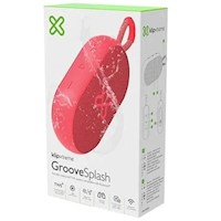 Parlante Klip Xtreme GrooveSplash KBS-030RD Bluetooth 6W IPX7 Rojo