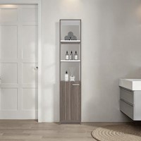 ESTANTE ALTO DE BAÑO 1 PUERTA BATH 162,2X33,0X26,8 CM | TUHOME