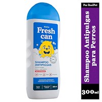 Shampoo para Perros Fresh Can Antipulgas Frasco 300 ml
