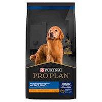 Comida Perro Adulto7+ Active Mind Purina Proplan Median 15kg