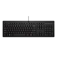 TECLADO HP 125 G2 USB NEGRO AY2Y7AA
